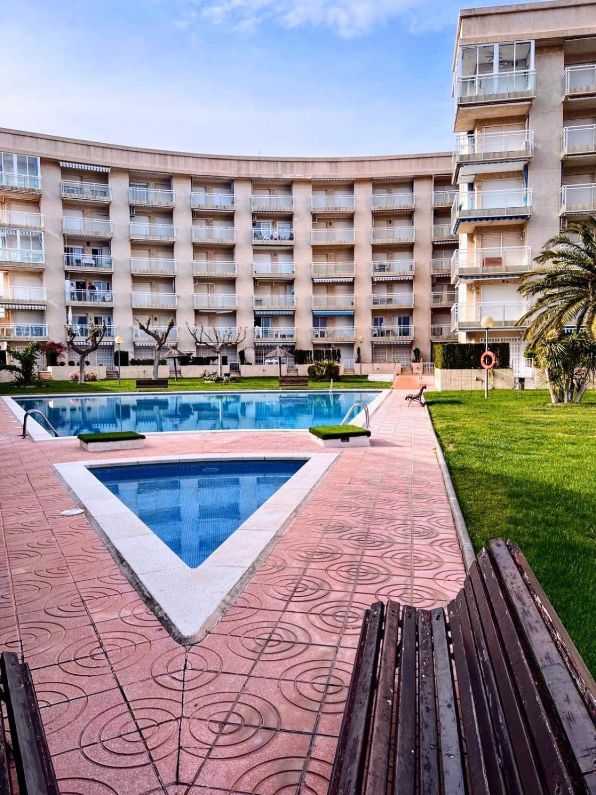 Апартаменты 2Nda Linea Con Piscina En Miami Platja Миами-Плайя Экстерьер фото